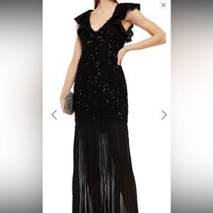 Rachel Zoe NWT sequin mow hair elegant dress